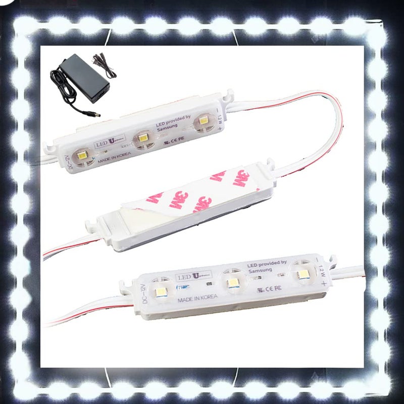 LEDUPDATES PREMIUM FOOD TRUCK LED LIGHT 25ft with UL Listed Power Supply for Trailer, Food Carts, Contractor Van, Bike or any 12v Utility vehicle - Image 2